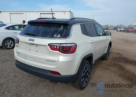 2018 Jeep Compass Limited 4X4 из США, поврежденный, VIN 3C4NJDCB4JT245587